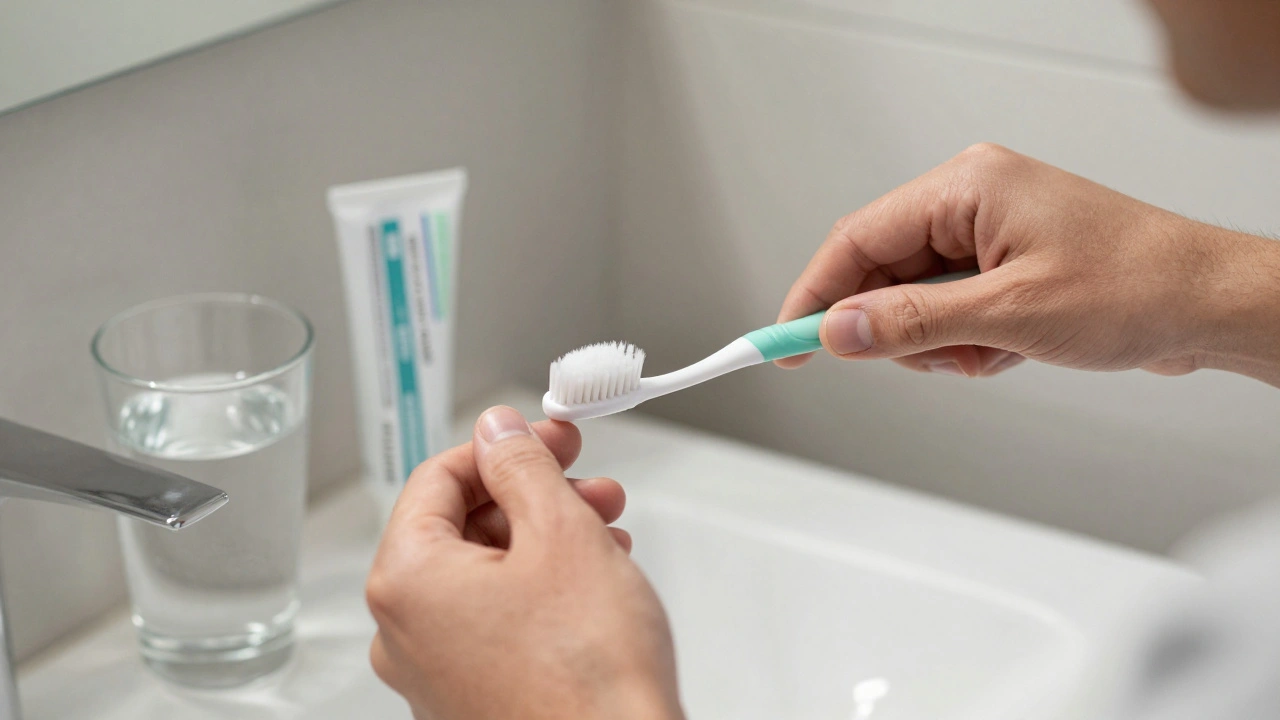 Co nesmí obsahovat zubní pasta po kyretáži zubů?