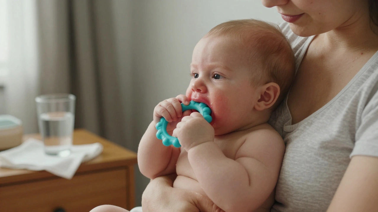 Co pomáhá při prořezávání zoubků u dětí?