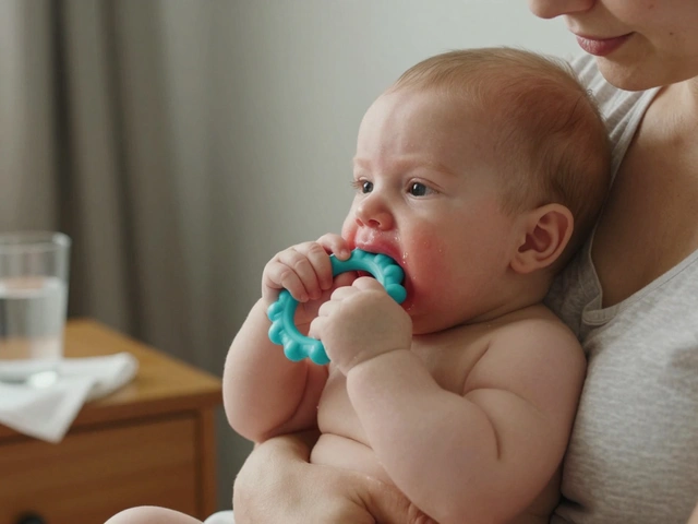 Co pomáhá při prořezávání zoubků u dětí?