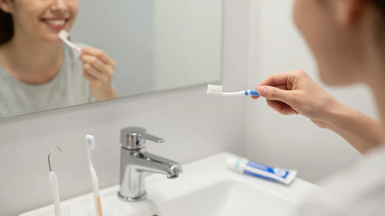 Návod na používání mezizubních kartáčků k dosažení bílých zubů