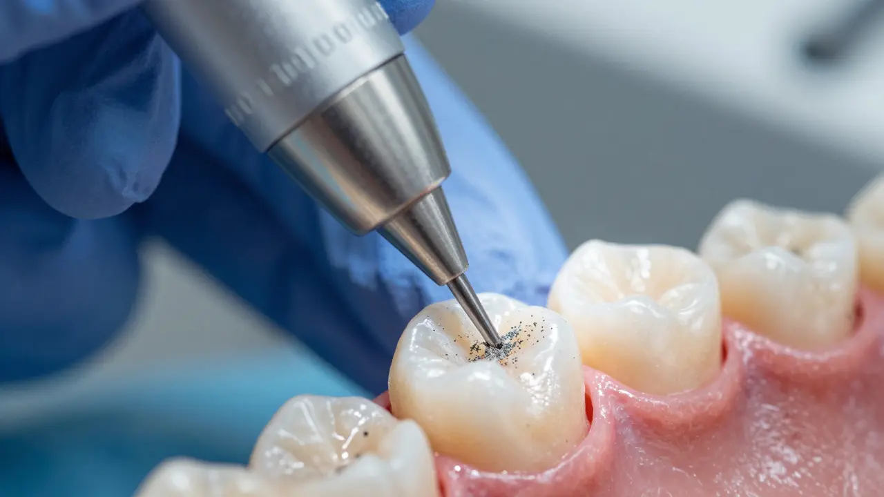 Jednoduchý průvodce pro pískování zubů - Jak obnovit bílý úsměv