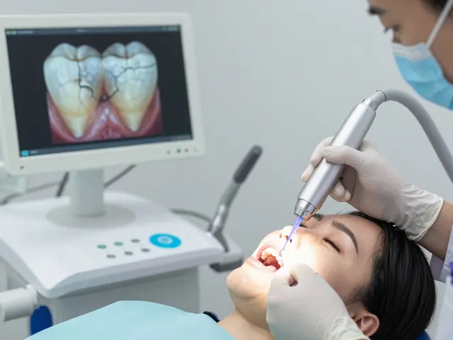 Prasklá zubní sklovina: jak ji opravit pomocí laserové technologie?