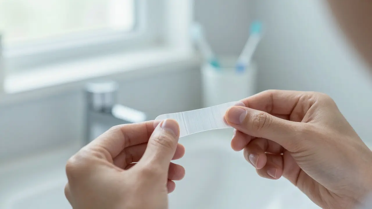 Bělicí pásky na zuby: Jak fungují, jak je používat a co říká stomatologie
