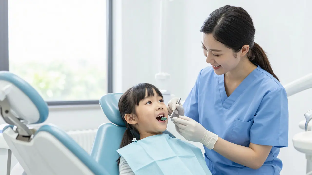 Jak probíhá dentální hygiena? Co dělat při zubním kameni u dětí