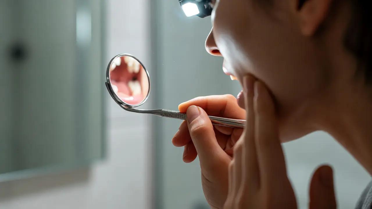 Dentální zrcátko: Jak ho používat pro kontrolu stavu zubních výrůstků