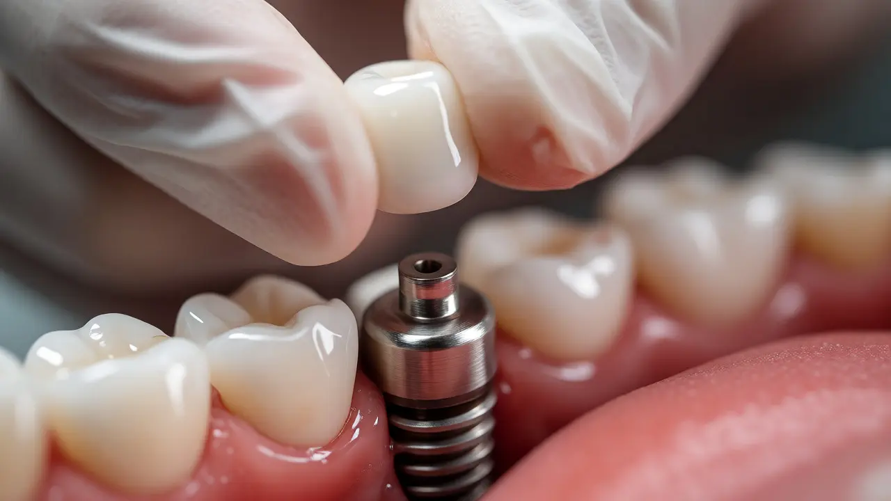 Jak se nasazuje korunka na implantát: Průvodce procesem a péčí